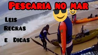 Pescaria de caiaque no mar quotconfiram as leisregras e dicas para dar tudo certoquot não têm segredos [upl. by Zipnick]