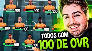 TODOS COM OVER 100 UPEI TODOS MEUS JOGADORES AO MÁXIMO DLS EPI  78 [upl. by Nerine]