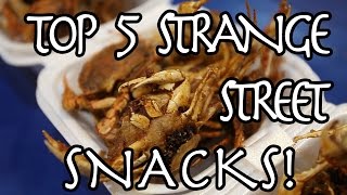 Malaysias Top 5 Strange Street Snacks  These are super unique  Malaysia [upl. by Ritz]