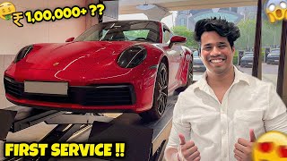 FIRST SERVICE OF MY PORSCHE 911 CARRERA S 🤑 EXPENSIVE [upl. by Leuname193]