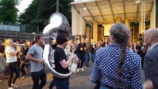 Hackney Colliery Band  Africa live at The MAC Birmingham 1262016 [upl. by Estes66]