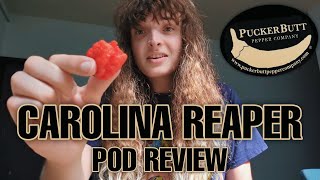 CAROLINA REAPER FROM PUCKERBUTT PEPPER CO POD REVIEW [upl. by Giesecke115]