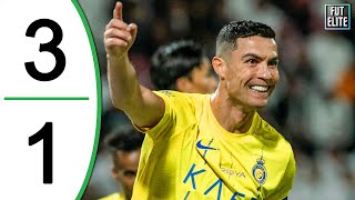 AlNassr vs Ettifaq 31 Highlights  Cristiano RONALDO another Goal amp Assist [upl. by Lessig]