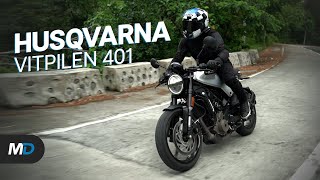 Husqvarna Vitpilen 401 Review  Beyond the Ride [upl. by Katushka]