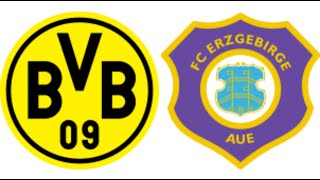 Erzgebirge Aue vs Borussia Dortmund Live Score  Club Friendly Football Match 2024 [upl. by Guibert]