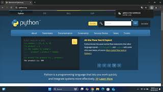 Instalación de Python en Windows 11 [upl. by Berthold]