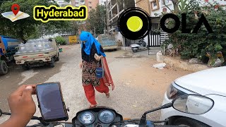 Ola Pickup and Drop Bike Taxi in Hyderabad [upl. by Alleinnad]