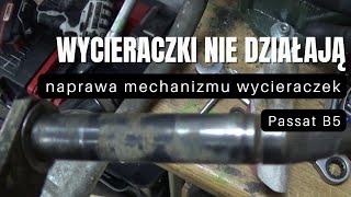 Wycieraczki wolno chodziły aż w końcu przestały  rozwiązanie problemu  Passat B5 [upl. by Sutsugua339]