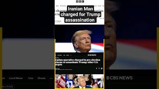 donld trump Iran News Farhad Shakeri US charges man over alleged Iranian plot to kill Trump shorts [upl. by Lenahc]