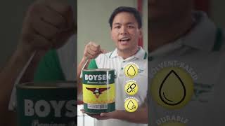 BOYSEN PINTANONG How to Repaint Metal Gates with BOYSEN Quick Drying Enamel Teaser [upl. by Alrak104]