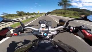 BMW F800R vs Hornet [upl. by Landan]