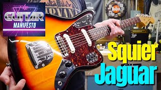 The BEST affordable Jaguar Squier Vintage Modifed [upl. by Akiemaj]