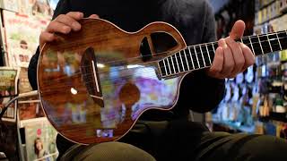 NEWLLuthier Le Light Koa Concert wEQ【お茶の水店】ukuleleshoptantan [upl. by Atilegna705]