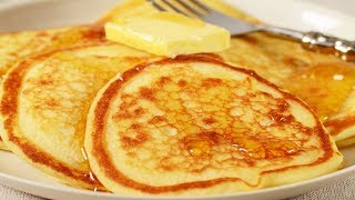 Buttermilk Pancakes Recipe Demonstration  Joyofbakingcom [upl. by Bendite180]