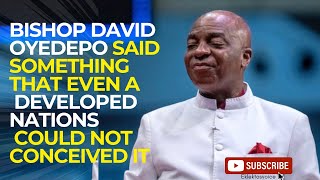 BISHOP DAVID OYEDEPO BEATS ALL HUMAN REASONING… MUST WATCH THIS [upl. by Rushing]