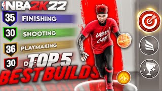 TOP 5 BEST BUILDS IN 2K22 CURRENT GEN SEASON 8 THE MOST OVERPOWERED BUILDS IN 2K22 AFTER PATCH [upl. by Warms]