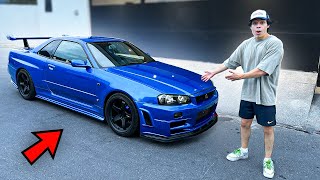 EL SKYLINE R34 GTR LLEGÓ A MI CASA EN MONTERREY  Yair17 [upl. by Carolan704]