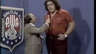 Andre The Giant promos [upl. by Notnilc]