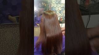 Botox hair treatment before afterstyling video female anees family saloon laek  YouTube share [upl. by Adnwahsor630]