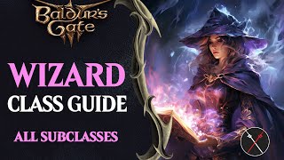 Baldurs Gate 3 Wizard Guide  All Subclasses Abjuration Evocation Necromancy Conjuration [upl. by Ylreveb]