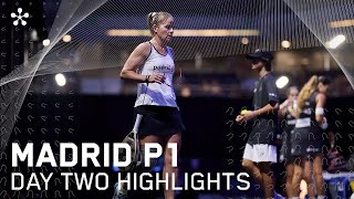 Comunidad de Madrid Premier Padel P1 Highlights day 2 women [upl. by Ilajna738]