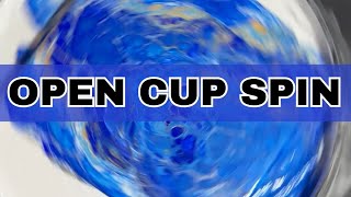 🔄Captivating Spin for Stunning Open Cup Acrylic Art opencup [upl. by Harts]