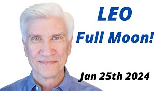 LEO FULL MOON · January 25th 2024 · AMAZING PREDICTIONS [upl. by Redman468]