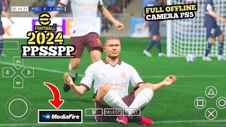 Cara Pasang Game EFOOTBALL PES 2024 PPSSPP [upl. by Ailahk997]