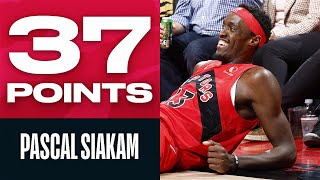 Pascal Siakam Impressive TripleDouble In Raptors Win [upl. by Philipps]