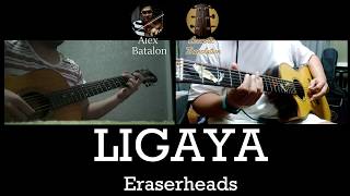 Eraserheads  Ligaya Acoustic Guitar Instrumental Cover collab w Alex Batalon [upl. by Lang]