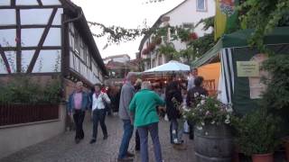 Weinfest Gleiszellen RheinlandPfalz Germany 2015 Teil 5 [upl. by Idaf]