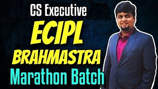 🔥ECIPL  EBCL Brahmastra Marathon for June 2024 Exam  PART 2 🔥CS Exec ECIPL EBCL Memory Revision [upl. by Sirob]