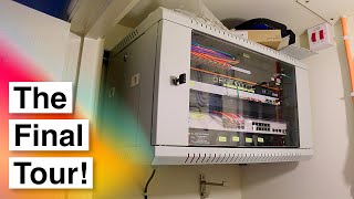 The FINAL Tour of my Flats Home Network amp Smart Home Setup [upl. by Nahgiem671]