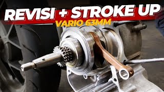 CEBOKAN KE 22  Vario 150 Bore UP dan Stroke UP EXTREME [upl. by Cheke758]