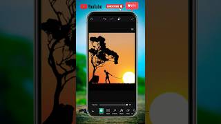 Sunset Photography With PicsArt  Portrait Photo Ideas shorts youtubeshorts tutorial [upl. by Komara621]