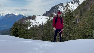 Green  Kaiserkrone Trail Wilder Kaiser March 2024 [upl. by Walli57]