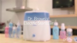 DrBrowns Electric Sterilizer Sterilize baby bottles quickly and easily [upl. by Karoly757]