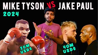 Mike tyson vs jake paul  Rules and details  Mukesh manickamani [upl. by Attalie]