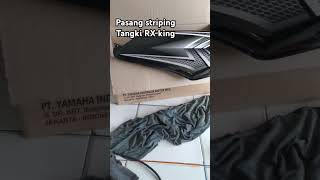 Pasang striping tangki rxking [upl. by Onavlis153]