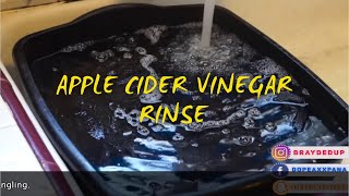 How To Prevent Itchy Braids ACV Rinse [upl. by Niggem]