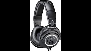 AudioTechnica ATHM50X Review Professional Studio Monitor Headphones [upl. by Patricia]