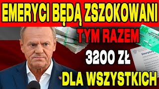 DOKĹADNE DATY 14 EMERYTURY WAĹ»NE INFORMACJE DLA SENIORĂ“W TYM RAZEM 3200 ZĹ DLA WSZYSTKICH [upl. by Esiuqram]