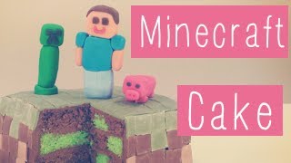 Fashion Cooking  Minecraft Cake [upl. by Oicafinob]