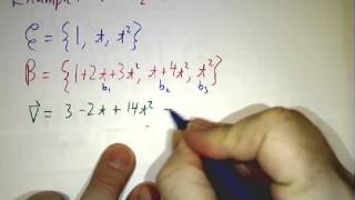 Changeofbasis matrices II Formula and Example [upl. by Revilo932]