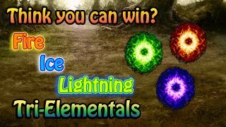 FF6 TriElemental Challenge Elementals [upl. by Rima]