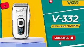 VGR V332 Professional Foil Shaver [upl. by Anavoj]