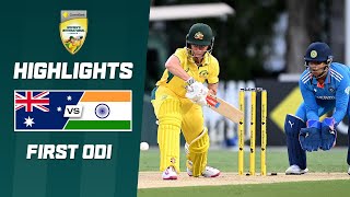 Australia v India 202425  First ODI [upl. by Loeb]