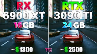 RTX 3090 Ti vs RX 6900 XT  Test in 10 Games [upl. by Odlanir]