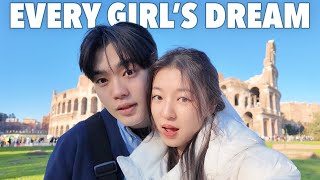 ROME VLOG  Saying quotYesquot to my Girlfriend for 24 HOURS [upl. by Ferwerda926]