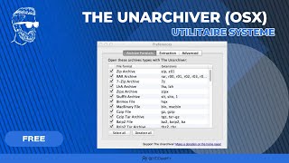 Découvrez The Unarchiver  Le Freeware Ultime pour Décompresser Tous Vos Fichiers sur Mac [upl. by Aleris]